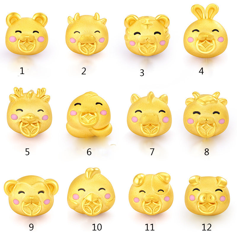 pulseras personalizadas de zodiaco chino para niños