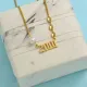 collares doble aesthetic de moda 2000 con perlas naturas por mayoreo