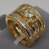 anillos lujos de oro de compromiso