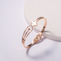 brazalete oro rose de moda para mujer