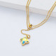 collares de moda con colgante cristal por mayor