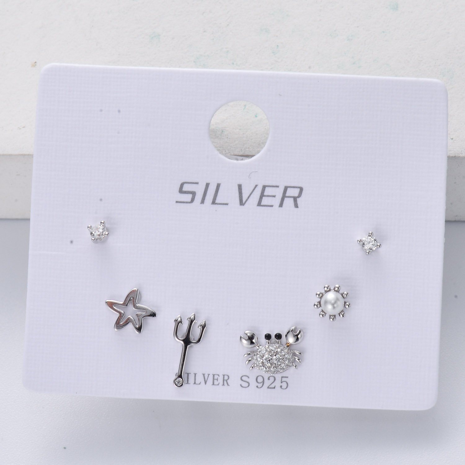 set de aretes plata 925 perla natural con vario modelo diseno nuevo 2022 para mujer
