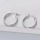 Pendientes aros de plata 925 para mujer