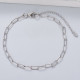 pulsera de plata 925 cadena 23+6cm por mayor