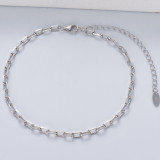 pulsera de plata 925 de cadena de enlace para mujer por mayor
