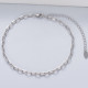 pulsera de plata 925 de cadena de enlace para mujer por mayor