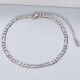 pulsera de plata 925 de moda 17cm