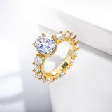 anillos de moda boda con circones para mujer por mayor