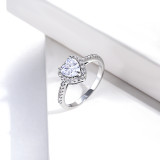 anillo de moda con circon para boda para mujer por mayor