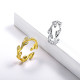 Anillos de hojas Oro laminado mayoreo