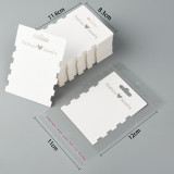 Accesorios de joyería de impresión de papel de color sólido básico