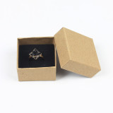 Caja de presentación colgante de regalo de papel exquisito de joyería de embalaje de joyería