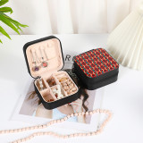 Cajas de joyería de PVC de leopardo de moda 1 pieza