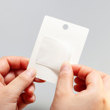 Cartón de adorno de papel plástico de color sólido básico