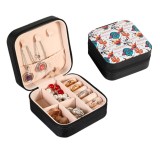 Cajas de joyería de PVC de leopardo de moda 1 pieza