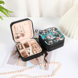 Cajas de joyería de PVC de leopardo de moda 1 pieza