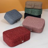 Cajas de joyería de material ABS de color sólido de moda