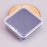 caja de decoración anillo pendientes caja de anillo caja cuadrada