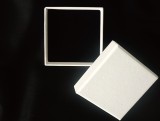 Cajas de joyería de papel de color sólido de moda 1 pieza