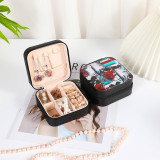 Cajas de joyería de PVC de leopardo de moda 1 pieza
