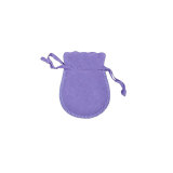 50 Uds. Bolsa de embalaje de joyería con boca de haz de terciopelo bolsa de almacenamiento de regalo con cordón bolsa de joyería