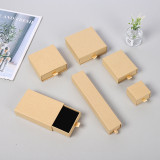 Cajas de joyería de papel de color sólido de estilo simple 1 pieza