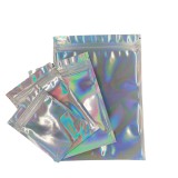 Bolsos de empaquetado transparentes de la joyería de los sintéticos del color sólido del estilo simple de la moda