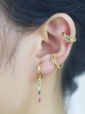 Aretes geométricos vintage rconia