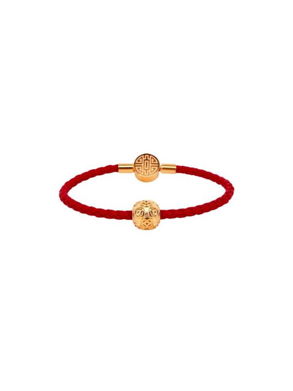 Pulsera de tejido artesanal de acero titanio hecha a mano