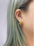 Arete minimalista geométrico de latón