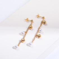 Aretes Large en Acero Inoxidable para Mujer