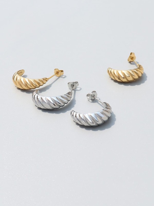 Pendiente de botón vintage irregular de acero inoxidable 316L de titanio con revestimiento electrolítico resistente al agua