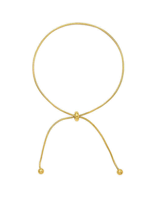 Tobillera minimalista con borlas de acero inoxidable 316L de titanio con revestimiento electroforético impermeable