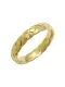 Anillo de banda minimalista geométrico de acero de titanio