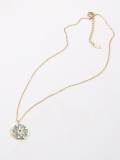 Collar minimalista de estrella esmaltada de acero titanio