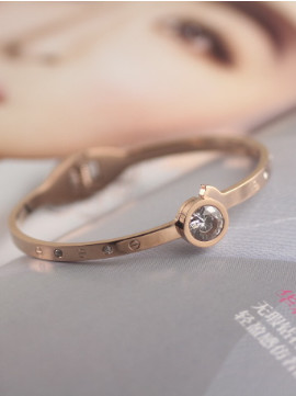 Brazalete de mujer de circón estilo coreano