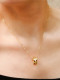 Collar de clavícula de mujer de moda simple