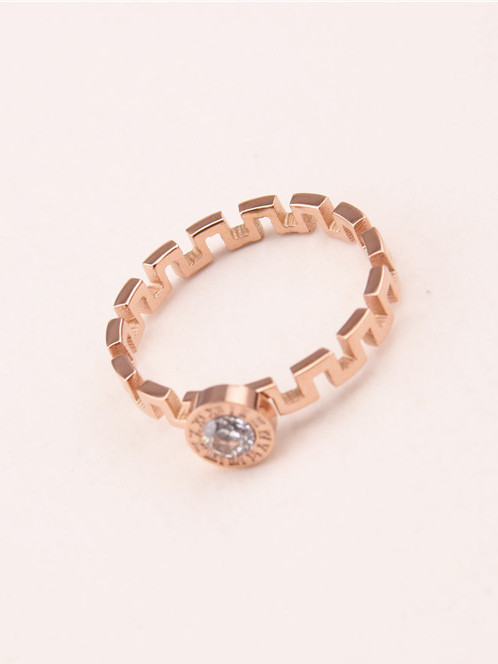 El anillo de mujer con forma de gran muralla