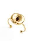 Anillo de acero inoxidable del sistema solar de moda