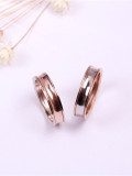 Anillo de titanio de moda de nuevo estilo