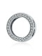 Encantos de circón artificial de plata 925
