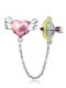 925 encantos de cupido de plata