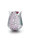 Lindos dijes de tulipanes de plata 925