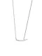 Collar delicado de diamantes de imitación de plata de ley 925