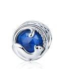 Encantos lindos del gato de plata 925