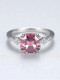 Anillo bing-bing de piedras semipreciosas cuadradas en plata de Ley
