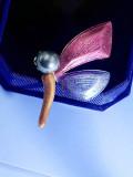 Broche de tendencia de libélula de esmalte de aleación