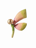 Broche de tendencia de libélula de esmalte de aleación