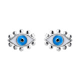 Hecheng-pendientes con forma de ojo de aceite goteante, adorno, estilo europeo y americano, aretes personalizados para mujer, accesorios de adorno