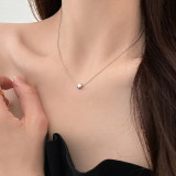 Collar de cobre con forma de corazón de estilo simple a granel